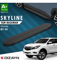 S-Dizayn Mazda BT-50 Pick-Up Skyline Siyah Yan Basamak 193 Cm 2006-2012 A+ Kalite