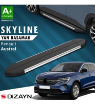 S-Dizayn Renault Austral Skyline Krom Yan Basamak 183 Cm 2023 Üzeri A+ Kalite