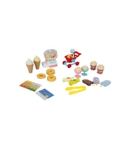 Mini Yazar Kasalı Çocuk Alışveriş Oyuncak Seti – 3 Farklı Model (Çok Renkli)