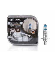 H1 Ampul PERFORMANS AMPULÜ HALOJEN  +%150 Fazla Işık ve %20 Beyaz Işık 12V 55W WOLFRAM (Günışığı)
