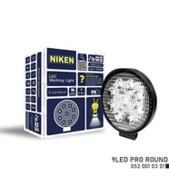 Çalışma Lambası Pro 9 Ledli Yuvarlak