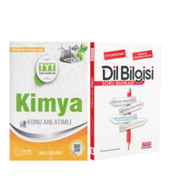 Palme TYT Kimya Konu ve AKM Dil Bilgisi Soru Bankası Seti 2 Kitap