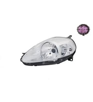 FİAT GRANDE PUNTO ÖN FAR ELEKTRİKLİ MOTORLU KROM MOR SOKET UYUMLU SOL 08-09 FIA10PU015 51840995