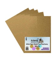 Simli Fon Kartonu 50x70 5 Adet Artlantis Simli Fon Kartonu 50*70 5 Adet