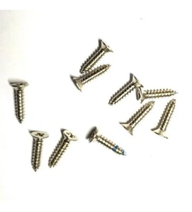 Northcity 2,2x9,5mm Nikel Vidalar - Menteşe, Klips, Ayak Vidaları 100 Adet