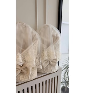 Unisex 85*85 cm Tüllü Kundak Battaniye
