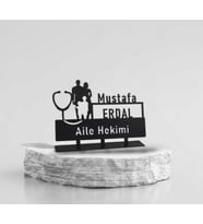 Aile Hekimi İsimlik - Kişiye Özel İsimlik - İsme Özel Metal İsimlik - Doktor İsimlik