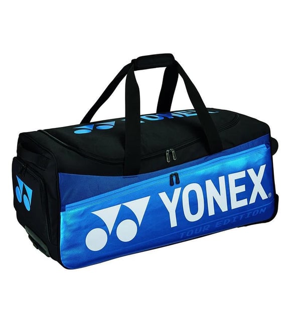 Yonex Pro 92032 Tour Derin Mavi Tekerlekli Seyahat Tenis Çantası