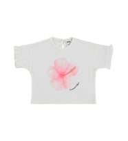 Civil Baby Summer Vibes Çiçek Baskılı 6-18 Ay Tişört - Ekru