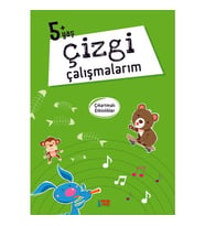 Çizgi Çalışmalarım 6 Yaş - Kolektif - Minik Ada Yayınları