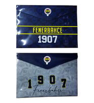 Çıtçıtlı Dosya Lisanslı A4 2 Li 1 Paket Fener Çıt Çıtlı Zarf Dosya A-4 Orjinal Desenli Dosya (Sarı-Lacivert)