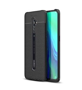 Lexroo Oppo Reno 2Z Kılıf Niss Silikon Kılıf - Siyah