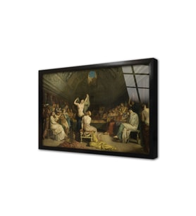 Chasseriau Tepidarium Çerçeveli Cam Tablo