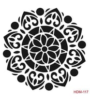 Cadence Home Decor Midi Stencil Boyama Şablonu 25x25 cm. HDM-117 