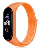 Xiaomi Mi Band 5 Band 6 Kordon Hasır Band (Turuncu)