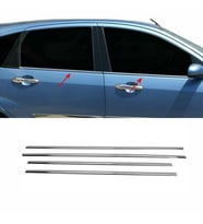 Ford Focus 1 SEDAN Krom Cam Çıtası Tk 1998-2005 4Prç Paslanmaz Çelik