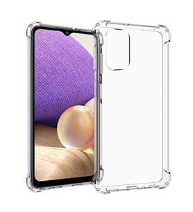 Coverzone Galaxy A52 ile uyumlu K?l?f Z-Nitro Anti Shock Silikon Kapak Kamera Korumal? Anti?ok Airbag K�?e Korumal? Silikon ?effaf K?l?f