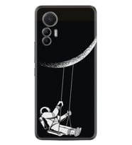 Xiaomi 12 Lite Kılıf Resimli Desenli Silikon Platinium Series Astronot 519