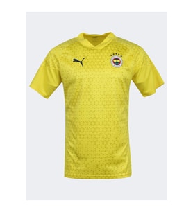  Fenerbahçe Orijinal A Takım Futbolcu Antrenman T-Shirt (Sarı)