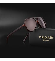 Polo Air Damla Polarize Erkek Güneş Gözlüğü (Kahverengi)