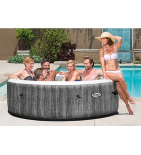 İNTEX 28442 6 KİŞİLİK GREYWOOD DELUXE YUVARLAK SPA SETİ 2.16m x 71cm
