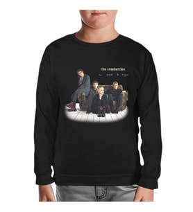 The Cranberries Siyah Çocuk Sweatshirt