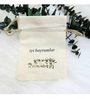 30 Adet Kurban Bayramı  İyi Bayramlar 9x12 cm  Baskılı Koyunlar-