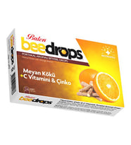 Balen Meyankökü Çinko C Vit. Portakal Aromalı Drops 24 Adet