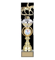 ODAK KUPA - Figürlü Kupalar - At / Binici Figürlü Kupalar FG-066 B - 45 cm