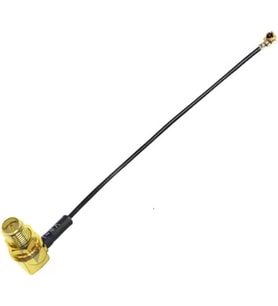 Lexroo İpex RPSMA 90 Derece Dişi Kablo 50cm