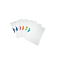 Leitz Sıkıştırmalı Dosya ColorClip Sırttan Klips 30 Sayfa Açık Mavi (6 Lı Paket)
