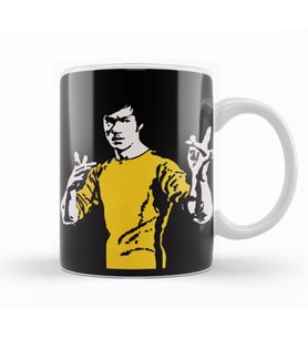 Bruce  Lee Kupa Bardak Porselen