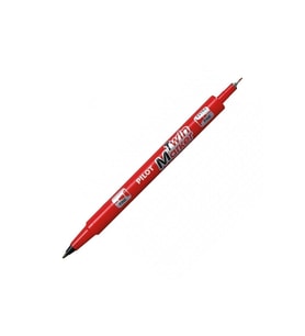Pilot Twin Marker - Kırmızı SCA-TM-R-BG