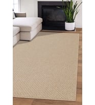 Angorahome Harmony Jüt Görünümlü Dokuma Makine Halısı JN016A (Bej)
