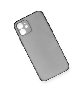 Durukar® iPhone 12 Kılıf PP Ultra İnce Kapak - Gri