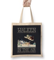 Christopher Walken In The Air Snow Man Christmas Knit Bez Çanta Uzun Saplı
