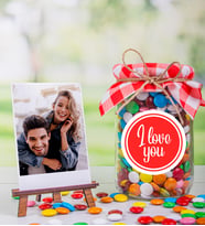 eJOYA Kişiye Özel Fotoğraflık ve Love You Temalı Bonibonlar 111799
