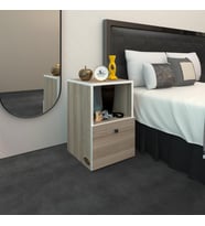 Kenzlife komodin yokatta crd 60*39*39 komidin kitaplık ayakkabılık kapaklı arkalıklı (Karışık)