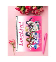Lovelive Anime Defter 1 Adet Özel Tasarım A4 Boyutu 21*29 Cm Telli Çizgili Defter