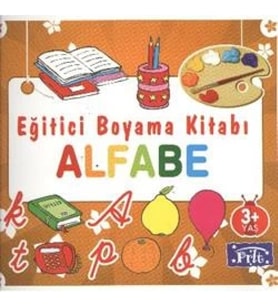Eğitici Boyama Kitabı - Alfabe