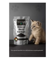 WaterGold Ekonomik Kedi Kumu Koku Giderici Granül Aktif Karbon - 500gr