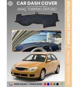 KİA CERATO (2004-2008) Torpido Örtüsü Ön Panel Torpido Koruma Tam Uyum Tam Uyum Kaymaz Kolay Montaj