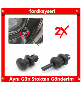 2x Renault Bagaj Askı Klipsi Pandizot Şapkalık Klipsi 2 Adet