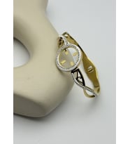 Çelik Gold Taşlı Çerçeve Çeyreklik Kelepçe - 26klp45