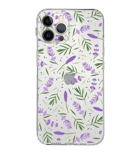 PrintiFy iPhone 12 Pro Max ile Uyumlu Water Color 3  Kamera Korumalı Şeffaf  Kılıf