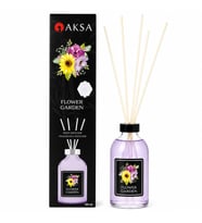 AKSA Flower Garden Çiçek Bahçesi Çubuklu Oda Kokusu 100 ml
