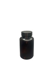 150ml kahverengi tablet şişesi siyah kapak, 24 adet, tablet şişesi, ecza şişesi, kozmetik şişe