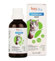 B Complex Vitamin 50ml - Kediler Için Tüy Sağlığını Destekleyici Multivitamin Damla
