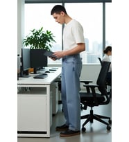 Erkek Geniş Paça Kot Pantolon Cool & Comfort Fonksiyonel Dayanıklı Kaliteli Konforlu Rahat