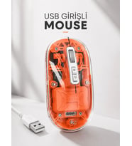 Sessiz Kablosuz Usb Girişli Mouse Fare Yüksek Performanslı